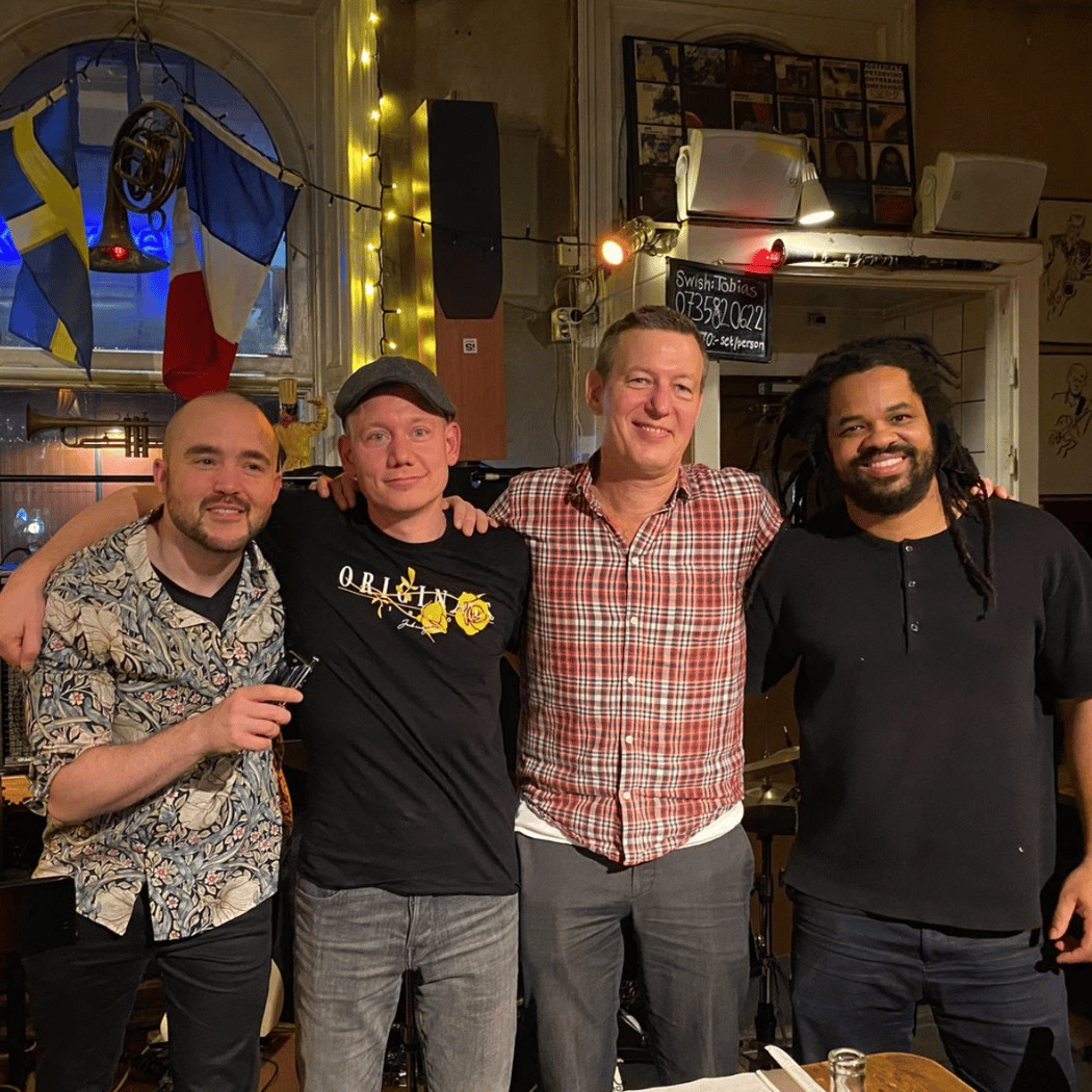 Tobias Grim Kvartett feat. Rubem Farias, Armand van Wijck & Ola Bothzén