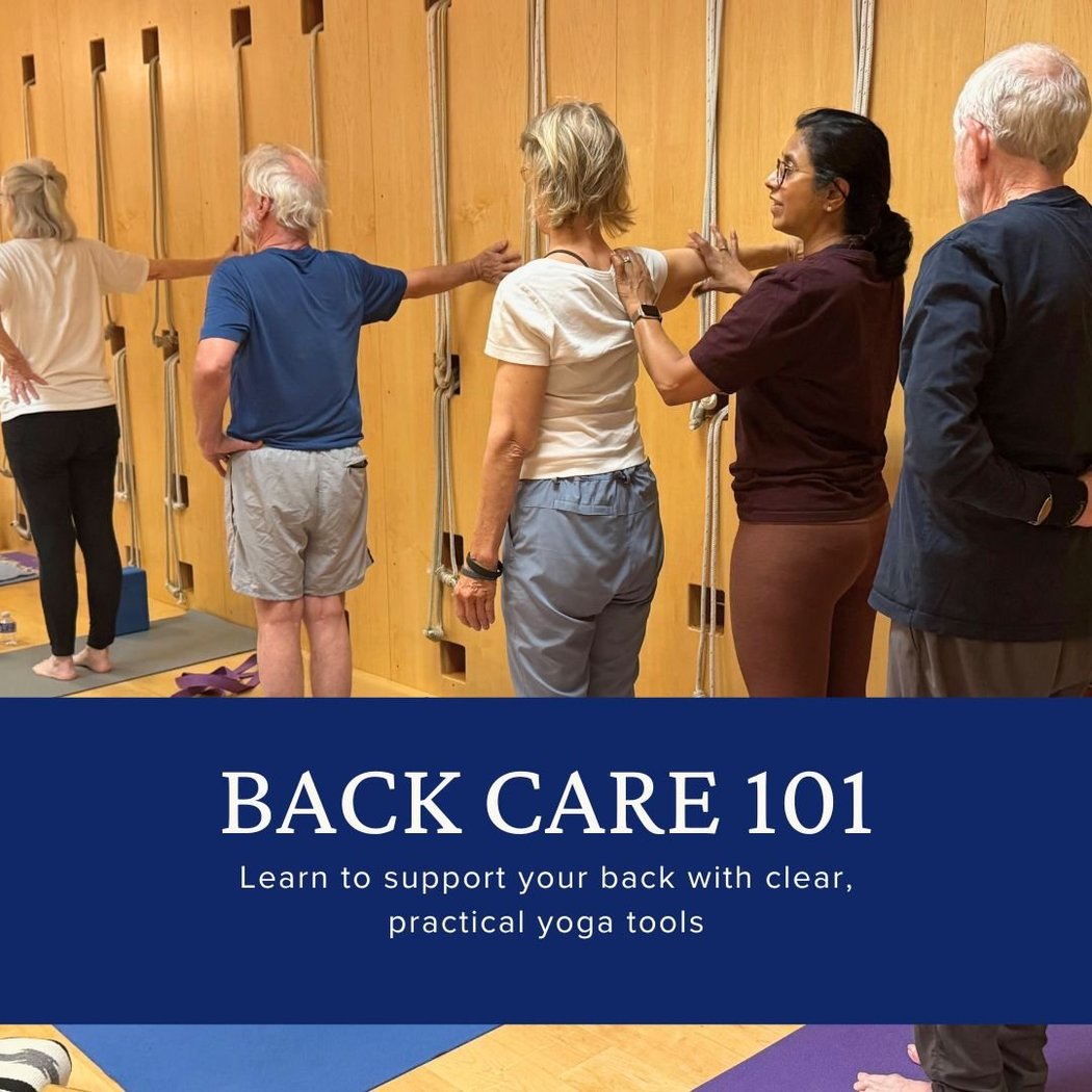 Back Care 101 Workshop with Ruchi Murlidhar 1