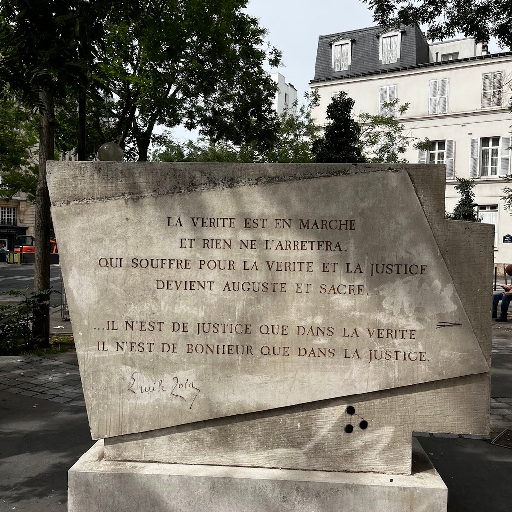 Stèle Emile Zola 2