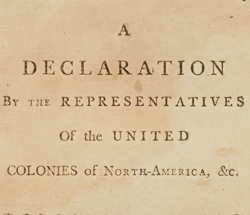 Declaring the Revolution 1