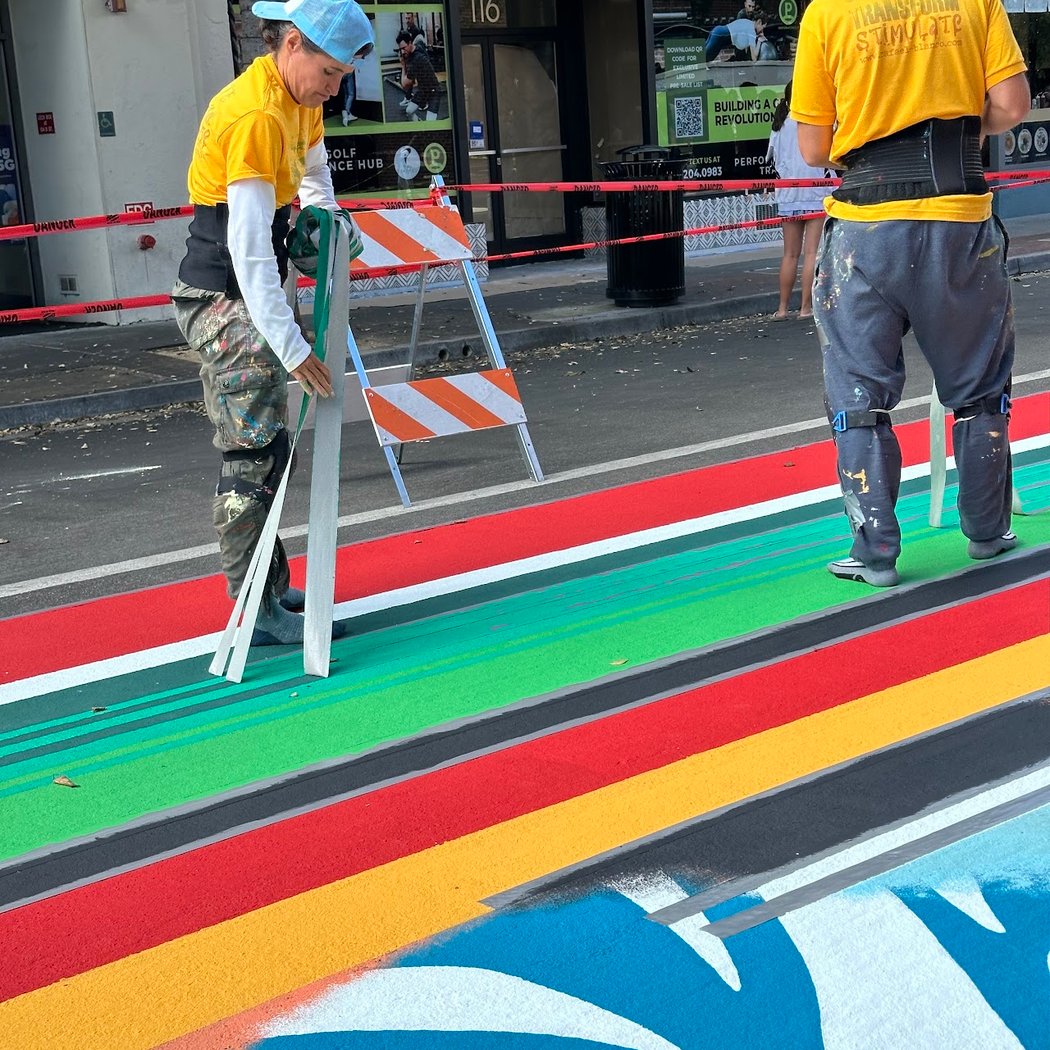 B Street Pedestrian Mall Mural 3