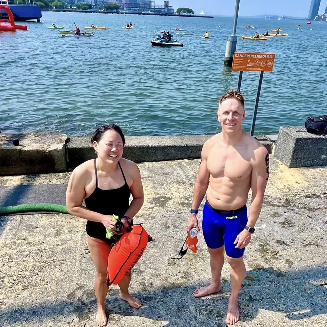 Statue of Liberty Swim 1