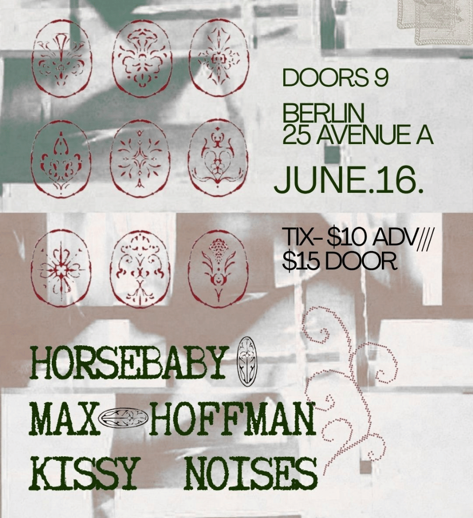 Horsebaby | Max Hoffman | Kissy Noises 1
