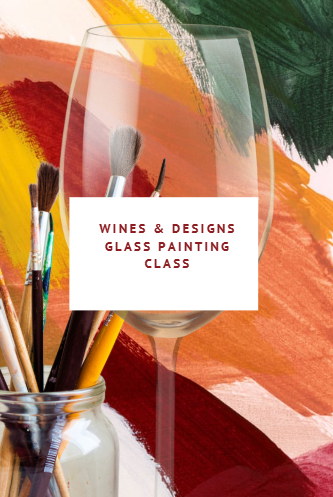 Wines & Designs Wine Glass Painting Experience 1