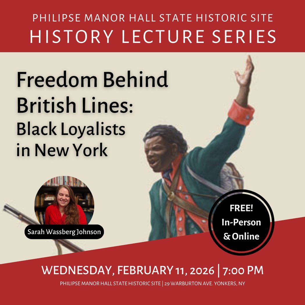 Philipse Manor Hall State Historic Site History Lecture Series 1
