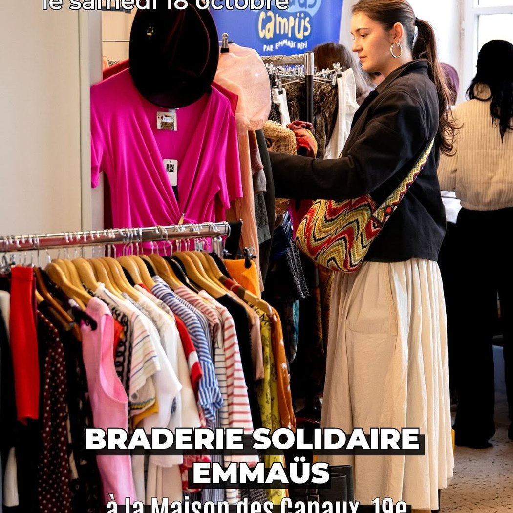 Braderie Solidaire Emmaüs 1