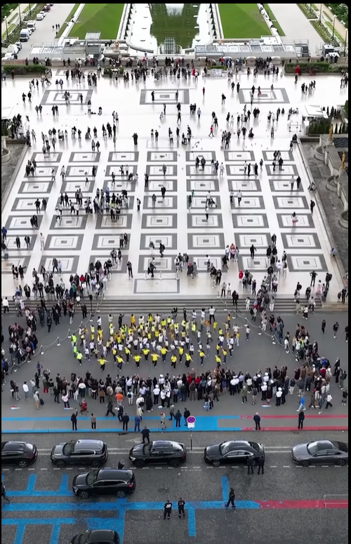 La danse des « chiens jaunes » : performance collective et participative par Steps For A Change (SFAC) 1