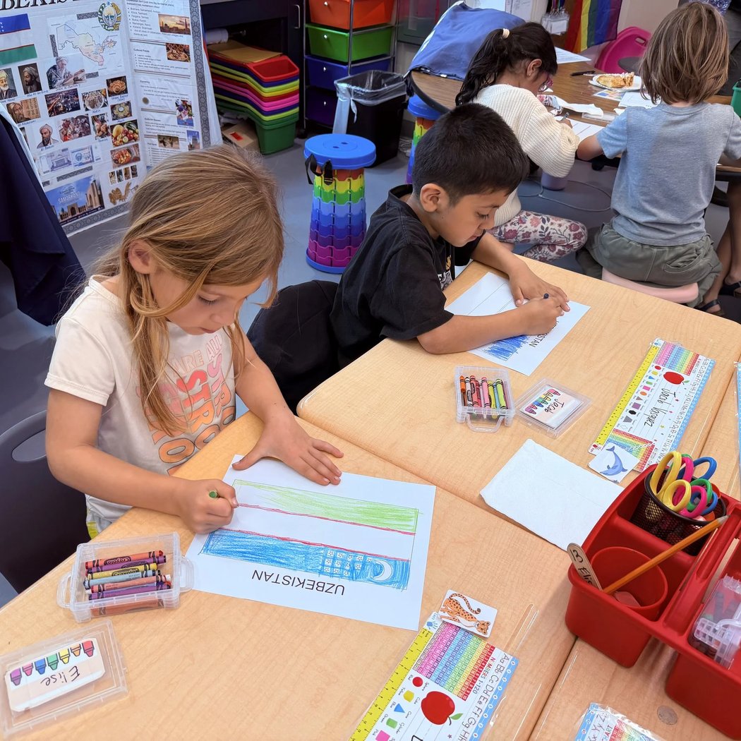 UCCSFBA Brings Uzbek Culture to Young Learners 1