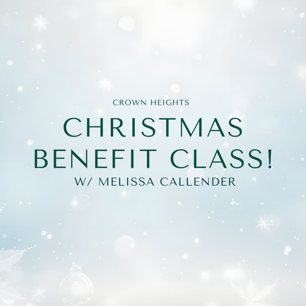 Christmas Benefit Class with Melissa Callender 1