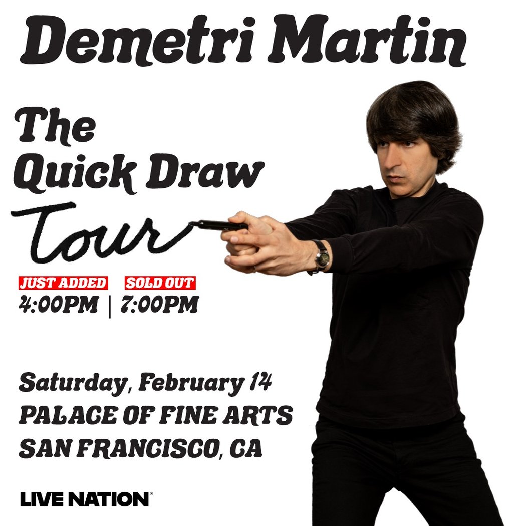 Demetri Martin: The Quick Draw Tour 1