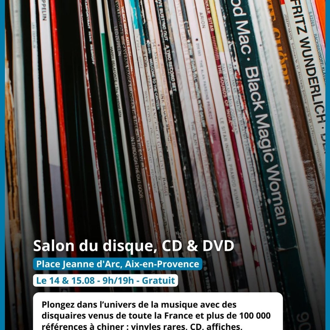 Salon du disque, CD & DVD 1