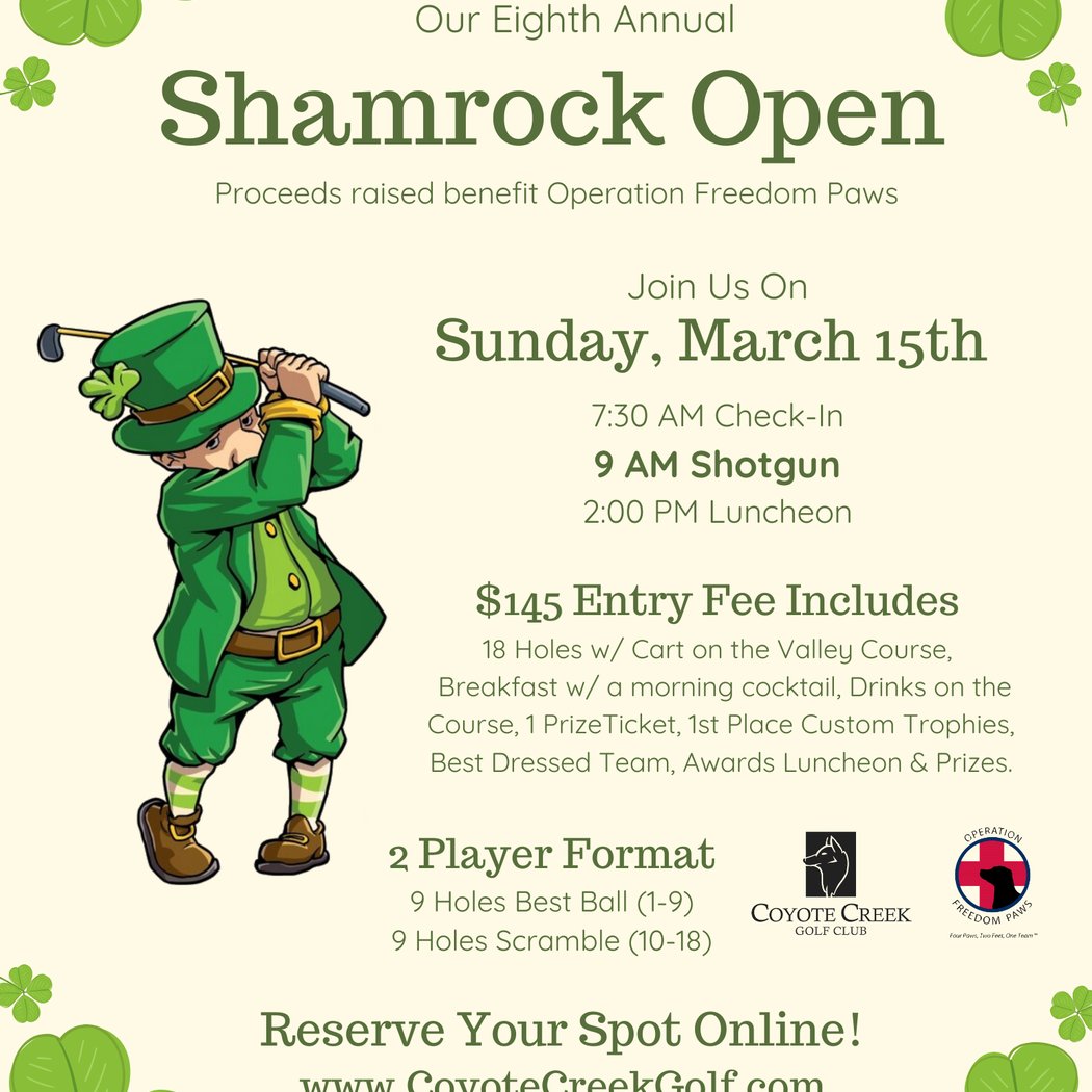 Shamrock Open 1