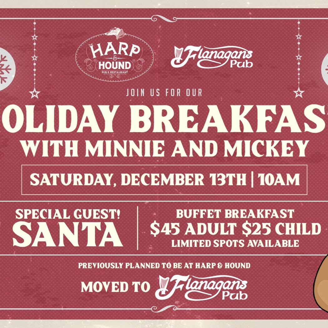 Christmas Breakfast with Minnie and Mickey 1