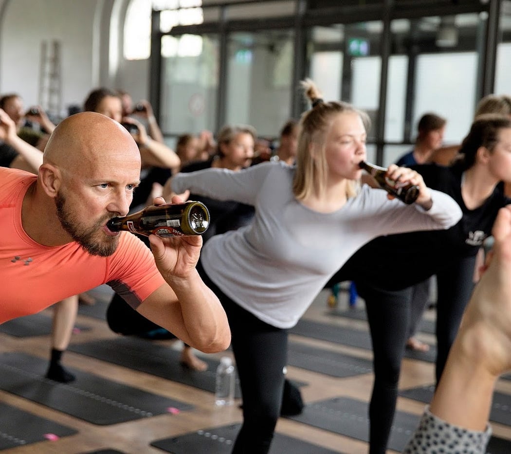 Sunday Beer Yoga