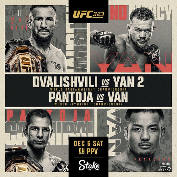 UFC 323: Dvalishvili vs Yan 2 1