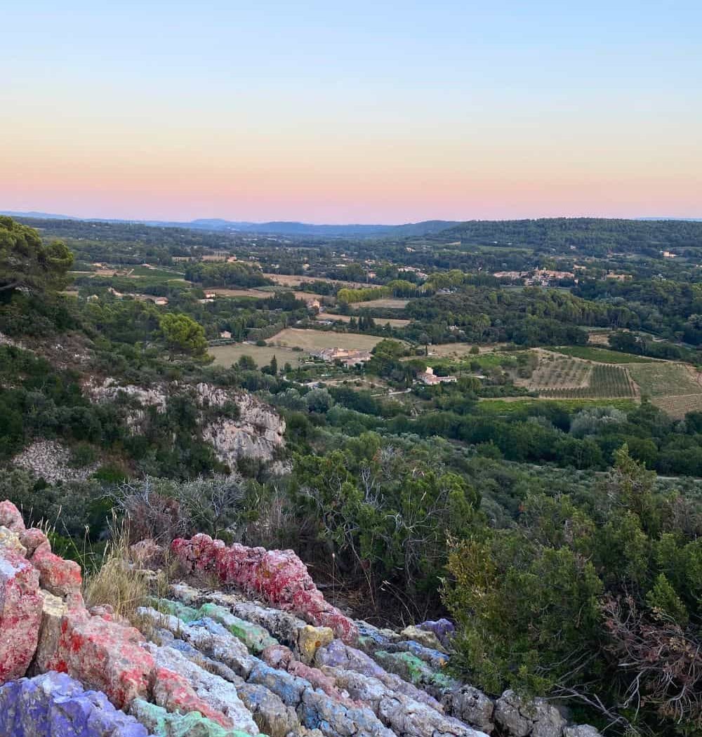Strates de Couleurs de Lourmarin 1