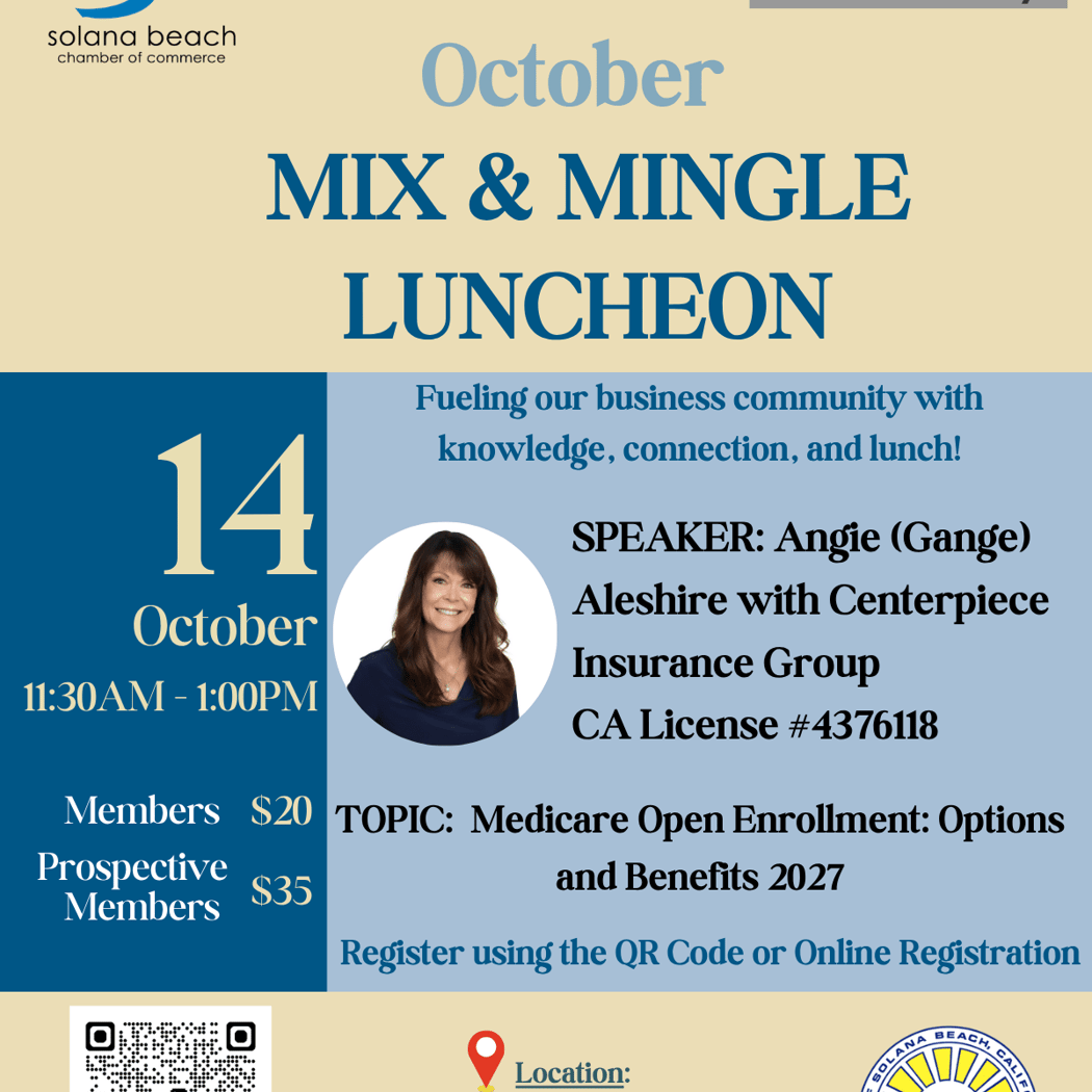 October Mix & Mingle Luncheon