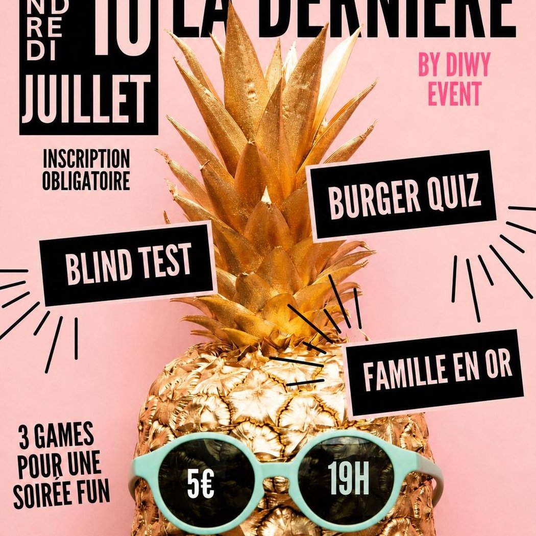 Soirée Diwy Blindtest & Game - La dernière 1