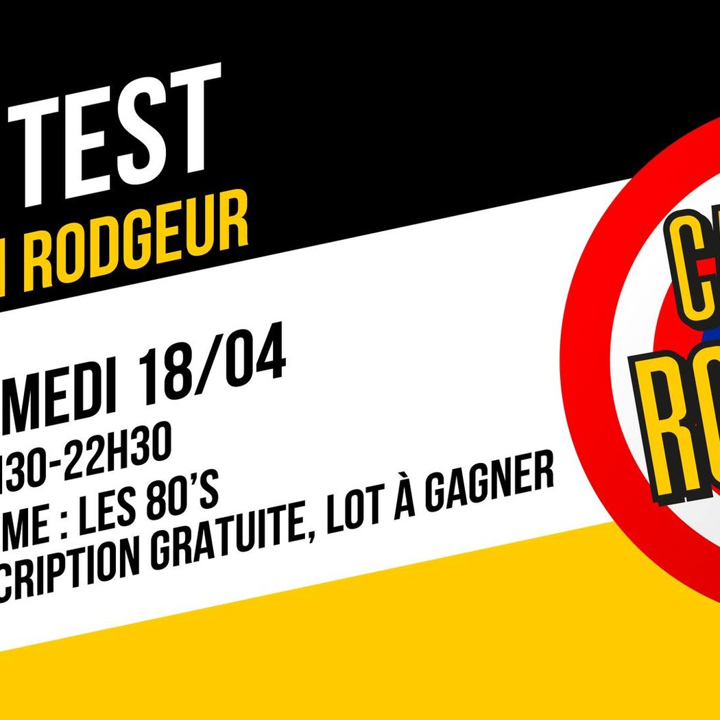 Blind Test de Captain Rodgeur : Les 80’s 1