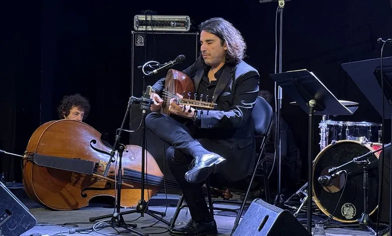 Samir Aouad sur la scène de Paul Fort 1