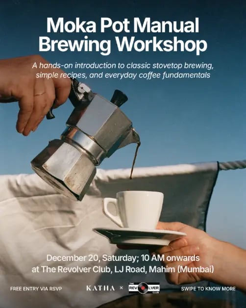 Moka Pot Manual Brewing Workshop 1