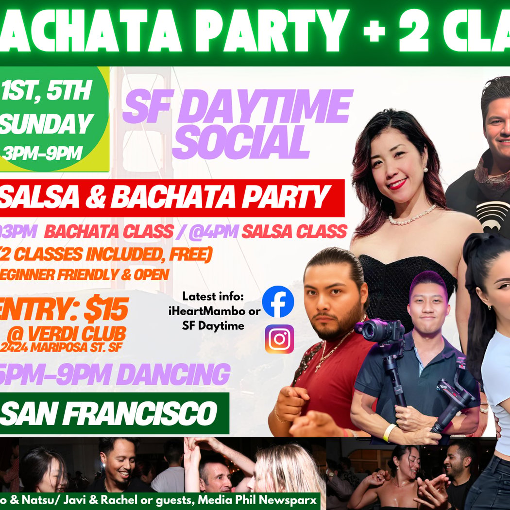 SF Daytime Social – Salsa & Bachata 1