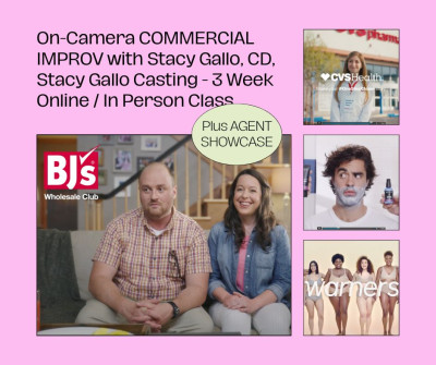 Hybrid: On-Camera Commercial Improv with Stacy Gallo 1
