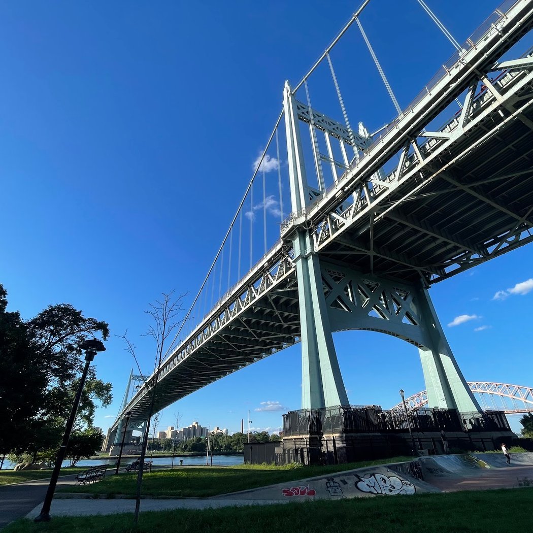 Painting Astoria Park and the Hell Gate Bridge