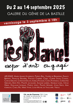 Résistance, expo d'art engagé 1