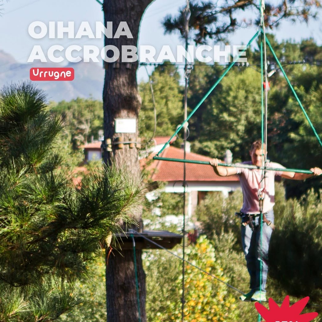 Parc d'aventure et paintball Oihana | Accrobranche Pays Basque 1