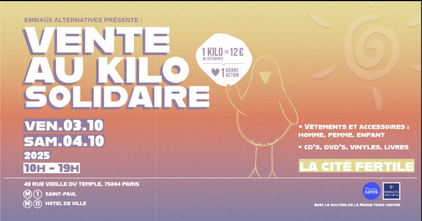 Emmaüs Alternatives Vente au Kilo 1