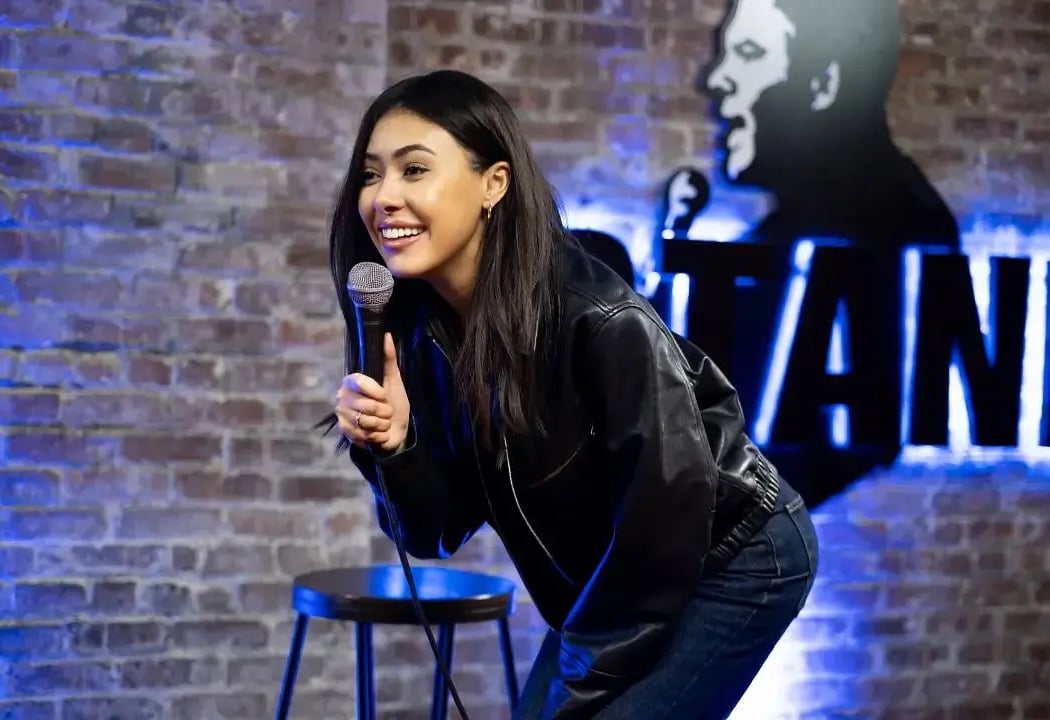 SIENNA HUBERT ROSS (THE STAND), PETER LIU (BOSTON FUNNIEST FEST), ABBAS WAHAB (JFL JUST FOR LAUGHS), ALEXIS CARABANO (MAX HBO) 1