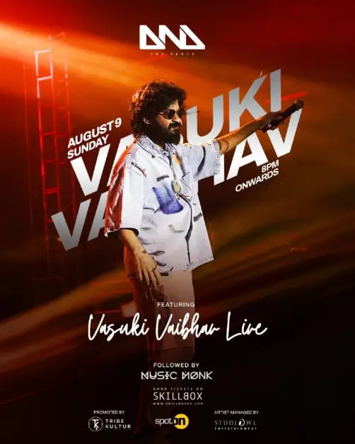 DND Ft. Vasuki Vaibhav Live 1