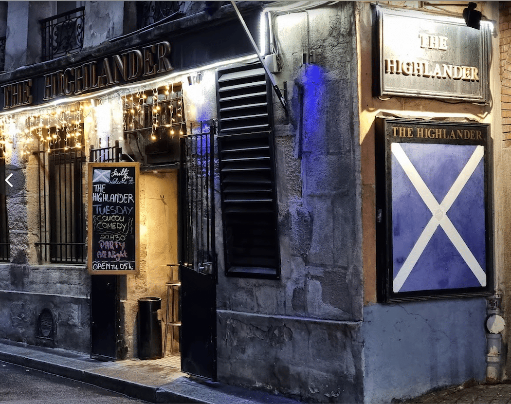 Offre spéciale du samedi au Pub Highlander 2