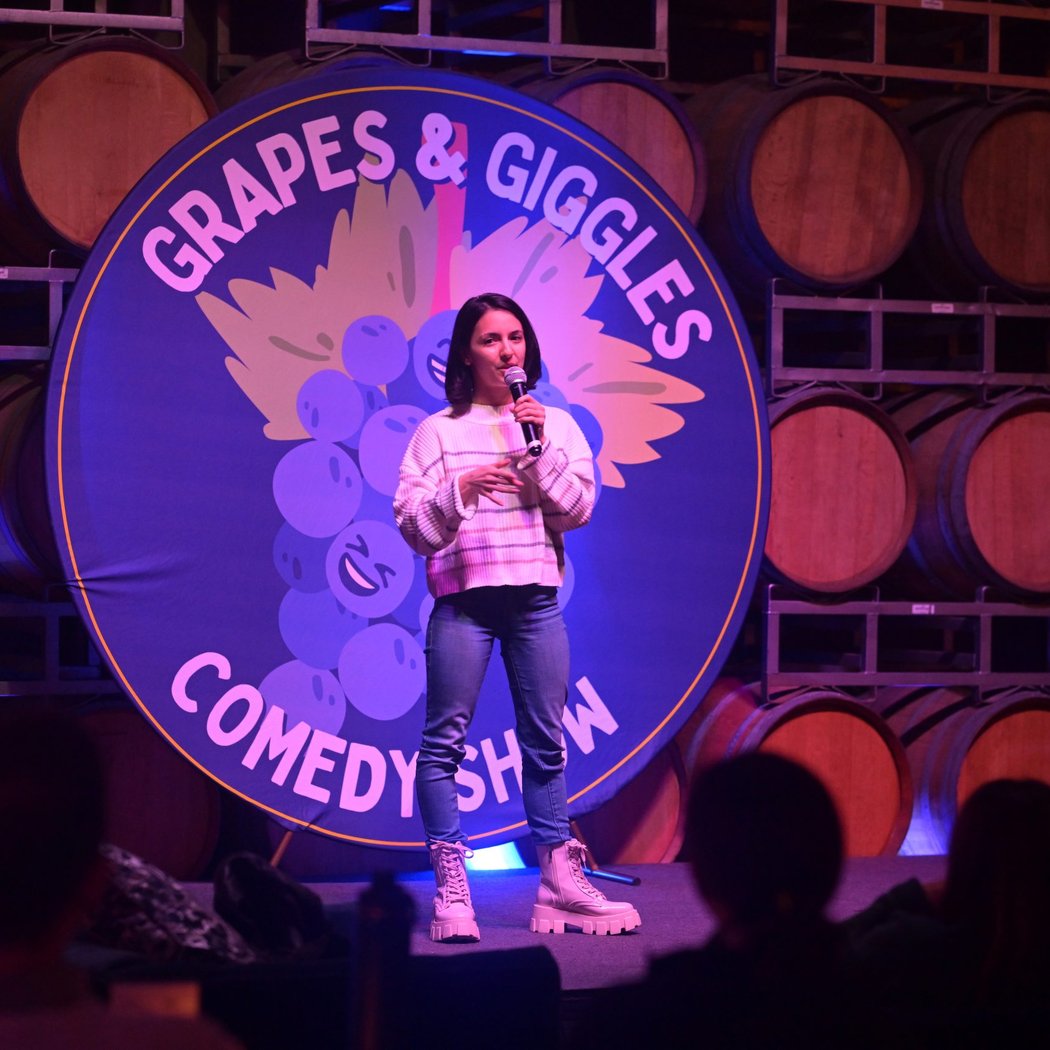 Grapes & Giggles Comedy Night 1