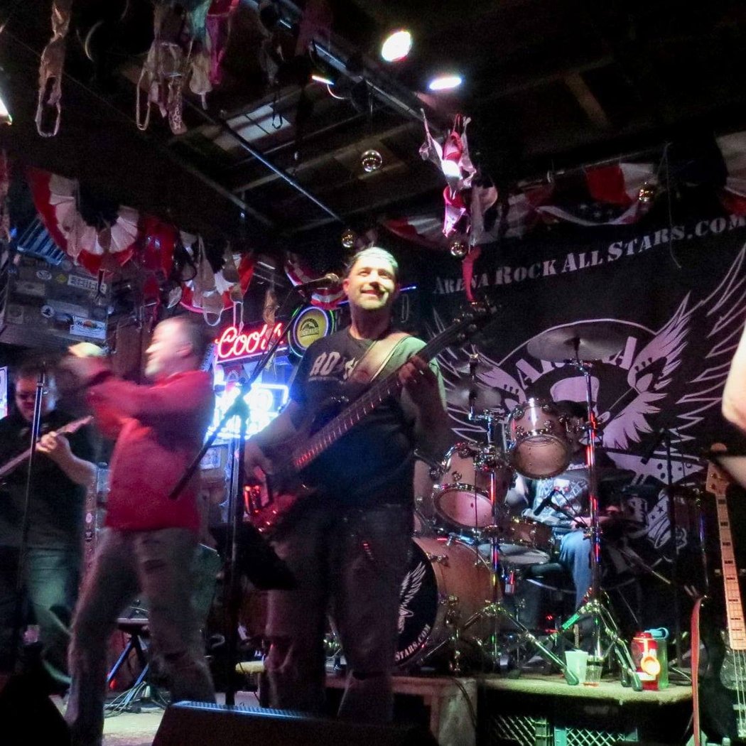 Arena Rock All-Stars at Q's Pub 2