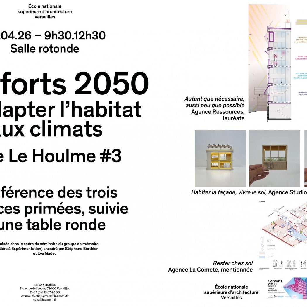 Conforts 2050 réadapter l’habitat aux climats 1