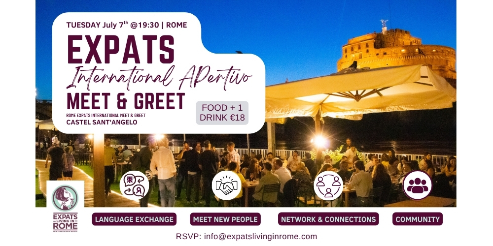 Rome Expats Summer Aperitivo 1
