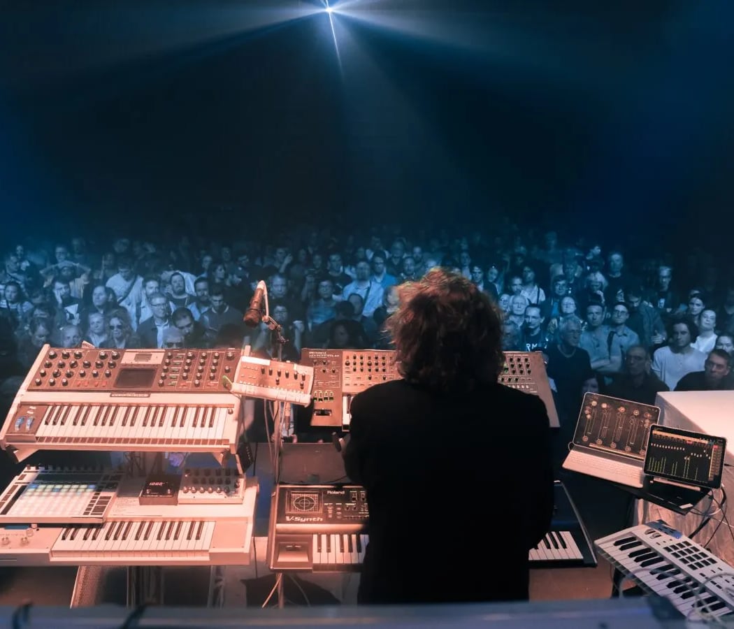 William Basinski en concert à la Gaîté Lyrique 1