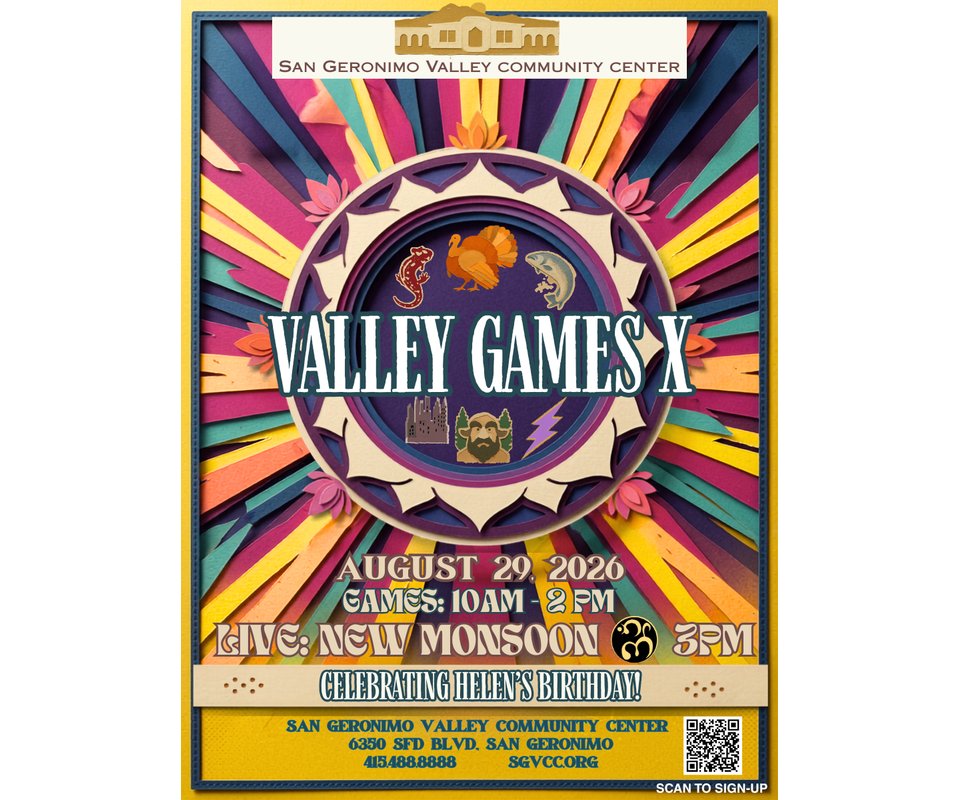 San Geronimo Valley Community Center Hosts Valley Games X