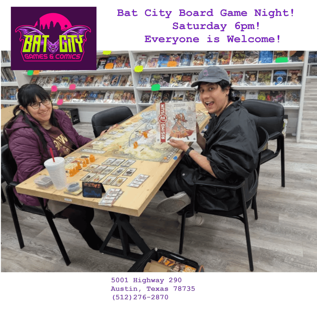 Bat City Board Game Night 2