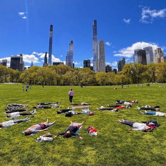 Yoga in Central Park 2