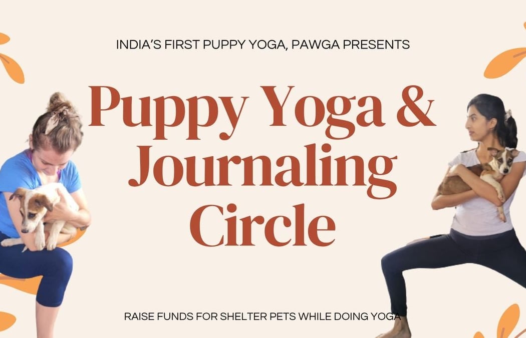 Pawga's Puppy Yoga + Journaling Circle at Good Move Studios 1