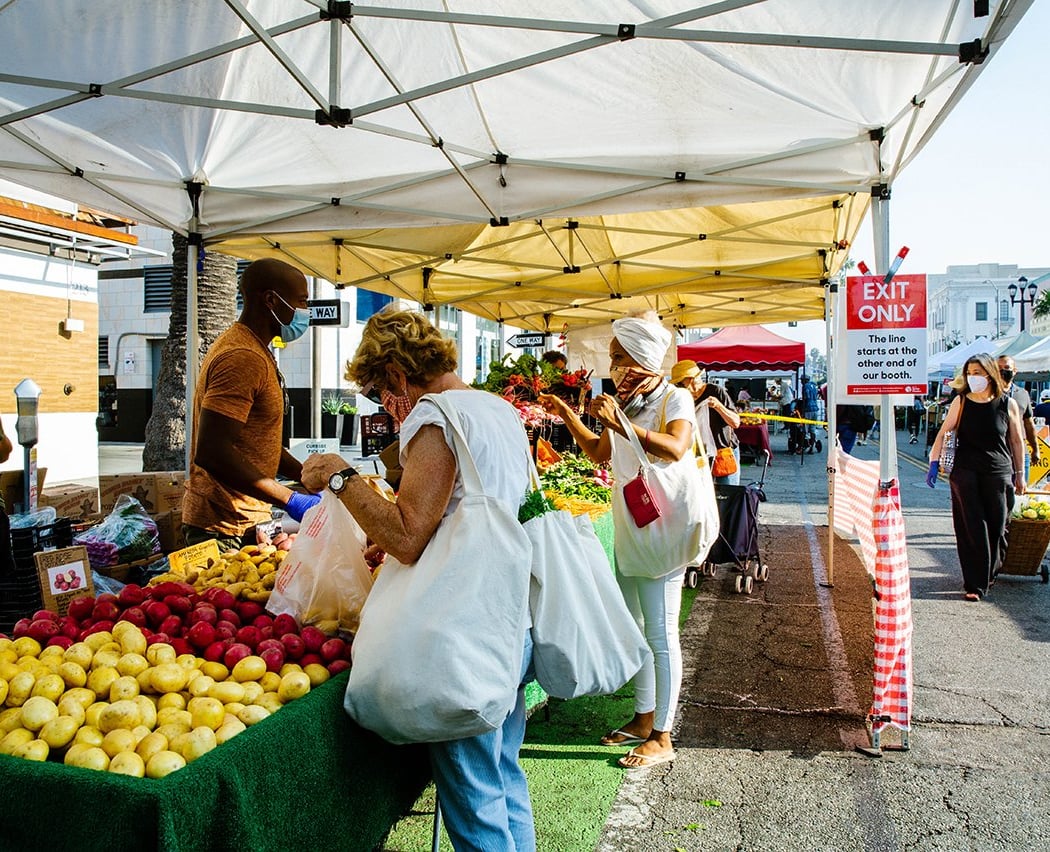 Santa Monica Farmers Market - Saturday Downtown