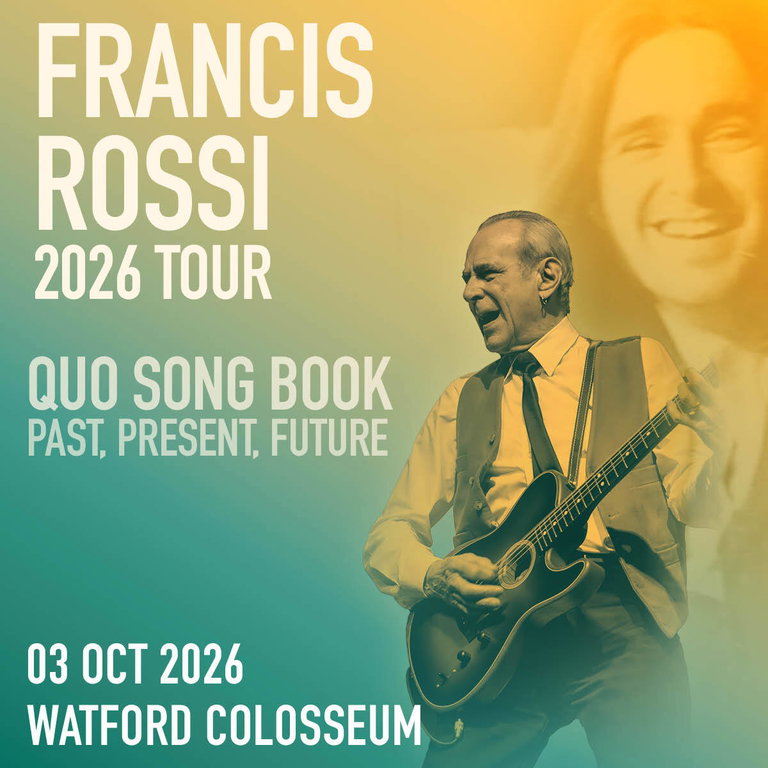 Francis Rossi Songbook: Quo - Past, Present, Future Tour 2026