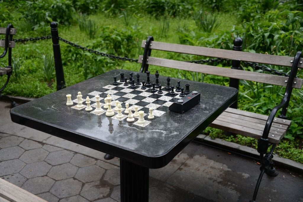 Washington Square West Chess Tables 2