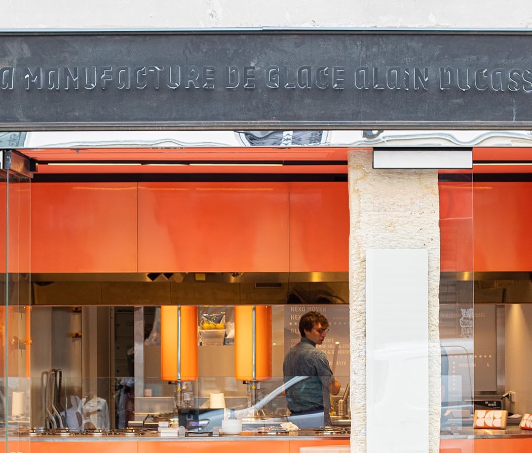 La Glace Alain Ducasse, Manufacture à Paris 2
