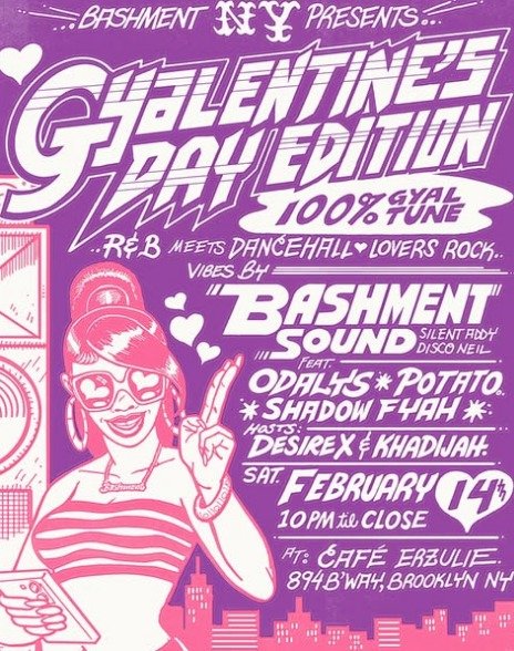Bashment NYC: Gyalentine's Day 1