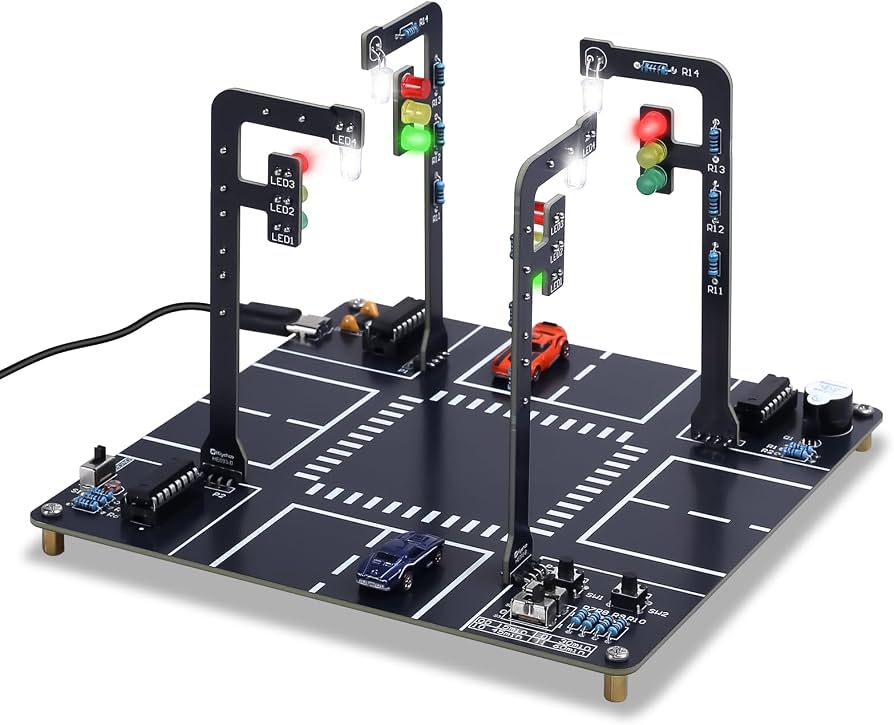 Pedestrian Signal Light Kit STEM Class 1