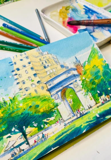 Watercolor Painting Course for Beginners 3